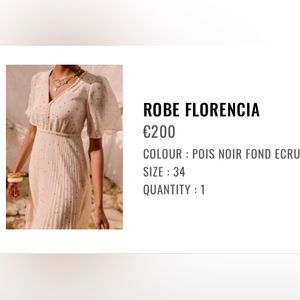 Gorgeous polka dot dress from Europe